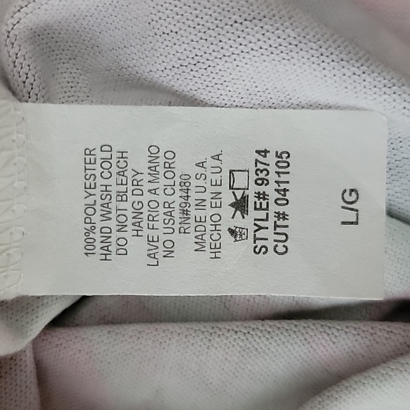 Vintage Floral Babydoll Tank Large Pastel Y2k 90s Fairy Cottagecore Stretchy - Picture 6 of 6